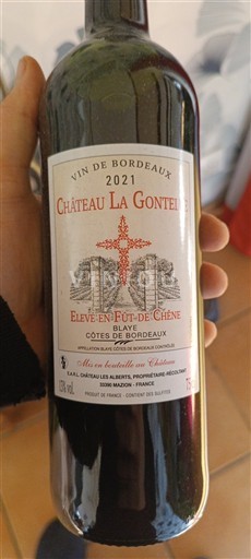 Bordeaux Blaye-Côtes-de-Bordeaux Château La Gontelle 2021