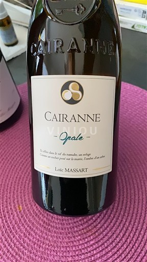 Viner Rouge sec Ipale Loïc Massart Non millésimé Frankrike Rhônedalen Cairanne AOC
