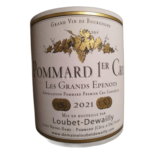 Burgundija Ni doloceno Loubet-Dewailly Les Grands Epenots 2021