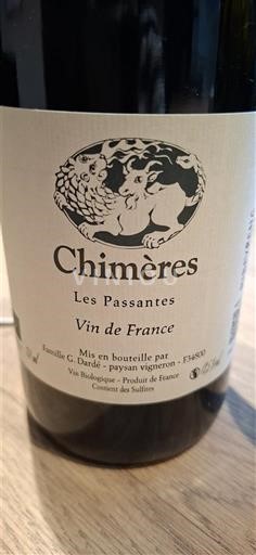 Viner Rouge sec Les Passantes Chimères Non millésimé Frankrike Languedoc Ikke spesifisert AOC