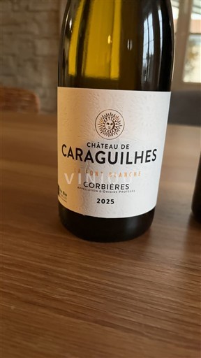Languedoc Corbières Château Caraguilhes La Font Blanche 2025