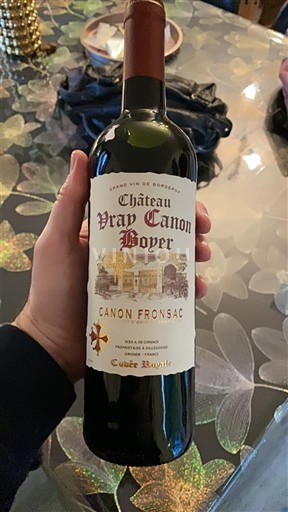 Bordo Канон-Фронсак Château Vray Canon Boyer Royale 2019