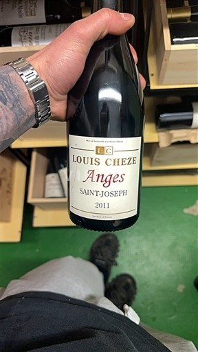 Rượu vang Rouge sec Anges Louis Cheze 2011 Pháp Thung lũng Rhône Saint-Joseph AOC