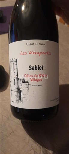 Rhônedalen Côtes-du-rhône-villages Les Remparts 2023