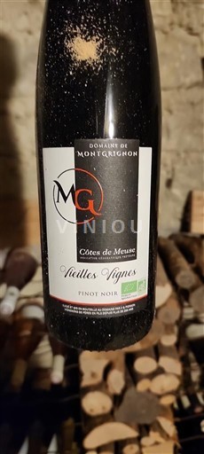 Østlige regioner Côte de Meuse Domaine Montgrignon Vieilles Vignes 2022