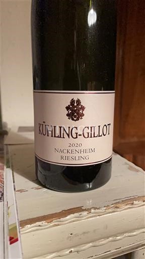 Rajna-Hesen Rajnska oblasti Kühling-Gillot Nackenheim Riesling 2020