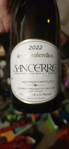Loiredalen Sancerre Reverdy Cadet & Fils Les Chanterelles 2022