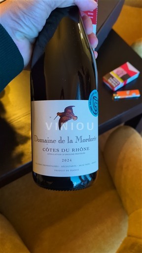 Vinos Rouge sec Domaine La Mordorée 2024 Francia Valle del Ródano Côtes del Ródano AOC