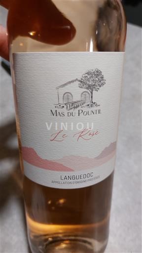 Verërat Rosé sec Le Rosé Mas du Pountil 2025 Francë Languedok Languedoc AOC