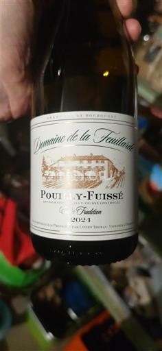 Burgund Pouilly-fuissé Domaine La Feuillarde Tradition 2021