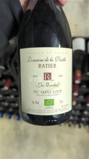 Вина Rouge sec Les Exclus Domaine La Vieille Ratier 2019 Francuska Лангедок Пик-Сен-Лу AOC