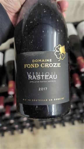 Рона долина Расто Domaine Fond Croze 2017