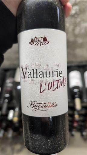 Provence Bregdeti i Provencës Domaine Berquerolles Vallaurie L'Ultime 2020