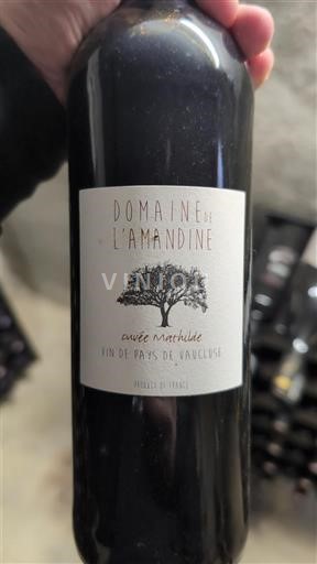 Wines Rouge sec Mathilde Domaine L'Amandine 2019 France Rhône Valley Unspecified AOC