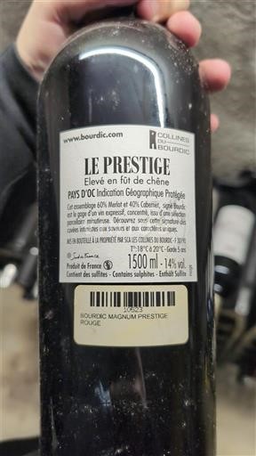 Linguadoca e Rossiglione Paese d'Oc Collines du Bourdic Le Prestige 2017