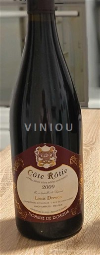 Lugina e Ronës Côte-rôtie Domaine Rosiers 2009