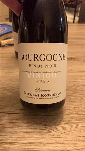 Burgundi Domaine Nicolas Rossignol Pinot Noir 2023