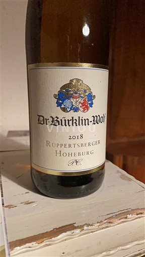 Pfalzi Dr. Bürklin-Wolf Ruppertsberger Hoheburg 2018