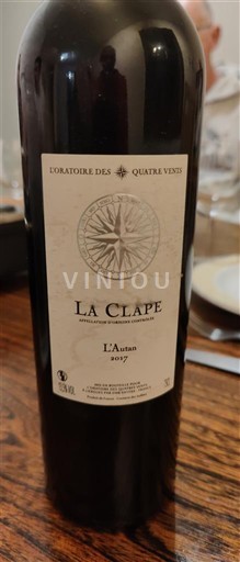 Linguadoca La Clape L'Oratoire des Quatre Vents L'Autan 2017