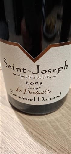 Вина Rouge sec Lieu dit La dardouille Emmanuel Darnaud 2023 Francuska Рона долина Сент-Жозеф AOC