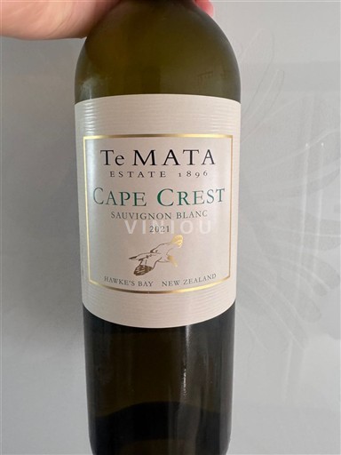 Viner Blanc sec Cape Crest Te Mata 2021 New Zealand Hawke's Bay