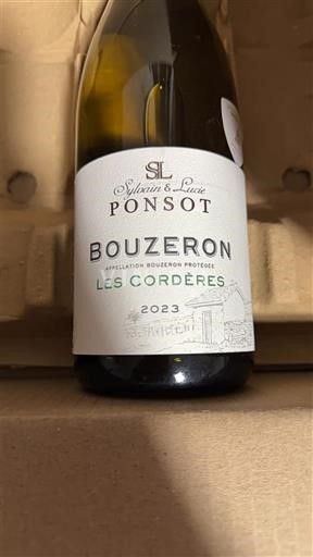 Bourgogne Bouzeron Sylvain & Louis Ponsot Les Cordères 2023