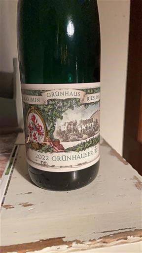 Mosel Maximin Grünhaus Grünhauser Riesling 2022