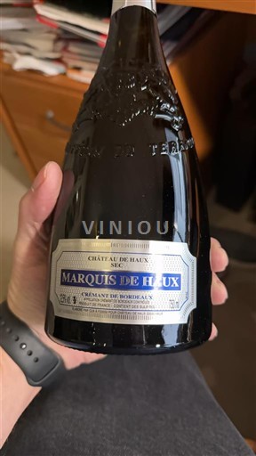 Bordeaux Crémant de Bordeaux Marquis de Haux Neleten.