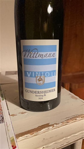 Rượu vang Blanc sec Gundersheimer Riesling Wittmann 2019 Đức Rheinhessen
