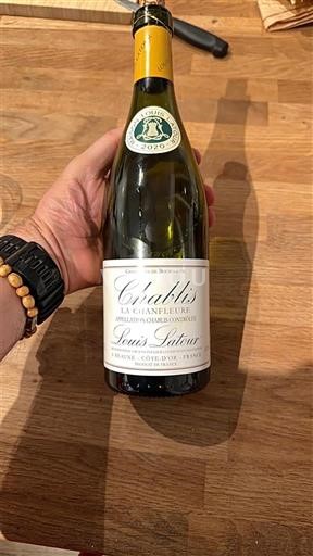 Burgundi Chablis Louis Latour La Chanfleure 2020