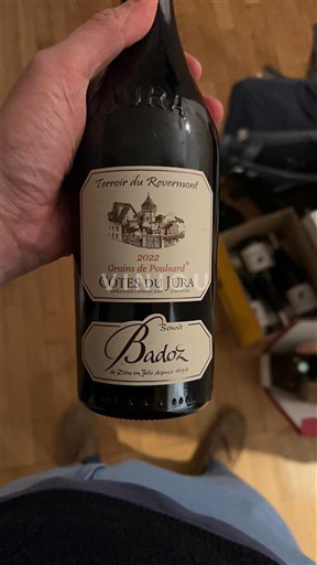 Jura Côtes-du-jura Benoit Badoz Terroir du Revermont 2022