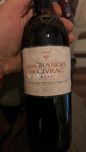 Bordoja Médoc Les Granges de Civrac 2005