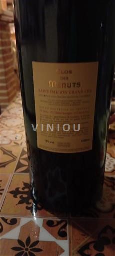 Víno Rouge sec Clos des Mûrets Non millésimé Francie Bordeaux Saint-Émilion Grand Cru AOC Grand Cru