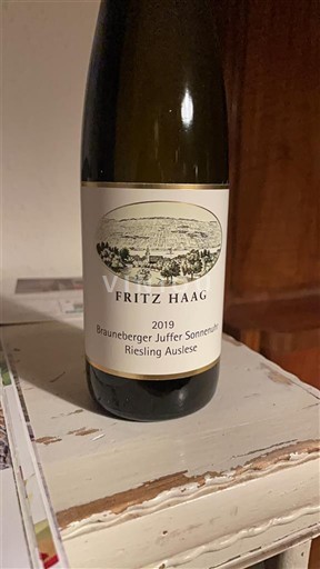 Mosel Fritz Haag Brauneberger Juffer Sonnenuhr Riesling Auslese 2019