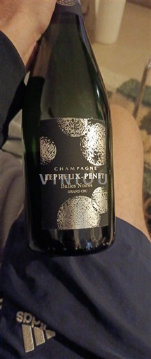 Vera e gazuar Blanc brut Bulles Noires Lepreux-Penet Non millésimé Francë Shampanjë AOC Grand Cru