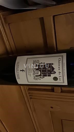 Verërat Rouge sec Château Luc 2021 Francë Languedok Corbières AOC