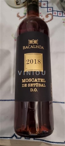 Вина Rouge liquoreux Bacalhôa 2018 Portugal Португалија Мускат ди Сетубал DOC
