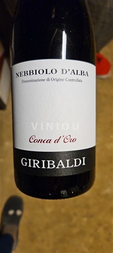 Pijemont Nebiolo d'Alba Giribaldi Conca d'Oro 2019