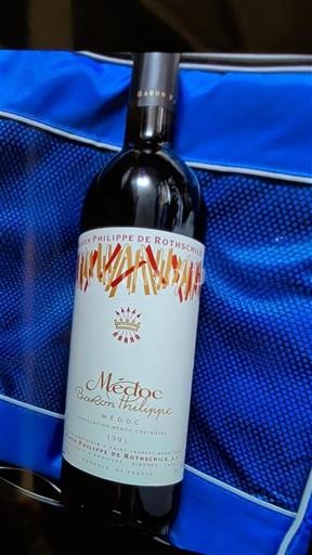 Vinos Rouge sec Baron Philippe de Rothschild 1993 Francia Burdeos Médoc AOC