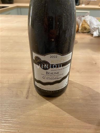 Burgundi Beaune Domaine Pascal Prunier-Bonheur Les Epenottes 2022