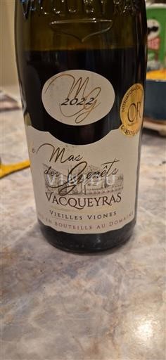 Lugina e Ronës Vacqueyras Mas des Genêts Vieilles Vignes 2022