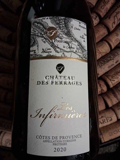 Provence Bregdeti i Provencës Château Ferrages Les Infirmières 2020