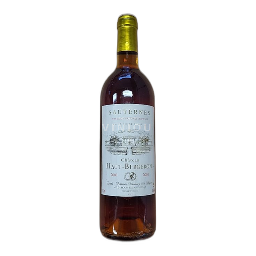 Bordeaux Sauternes Château Haut-Bergeron 2001