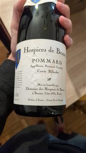 Burgundi Pommard Hospices de Beaune Billardet Jo Viti