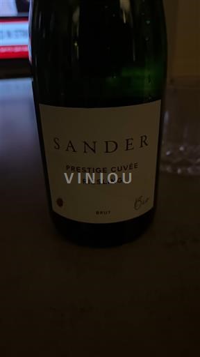 Musserende viner Blanc brut Prestige Cuvée Riesling Sander Non millésimé Tyskland Rheinhessen