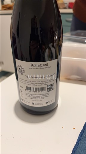 Verërat Rouge sec Domaine Des Caveries 2024 Francë Lugina e Luarës Bourgueil AOC
