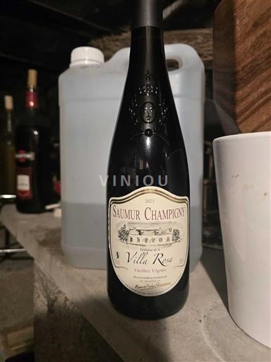 Viinit Rouge sec Vieilles Vignes Villa Rosa 2021 Ranska Loiren laakso Saumur-champigny AOC