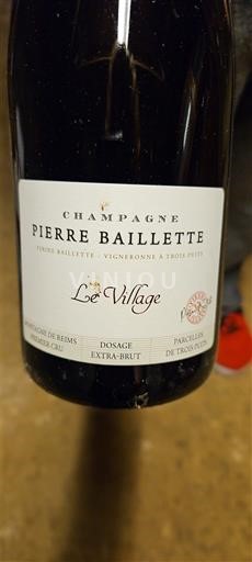 Shampanjë E paspecifikuar Pierre Baillette Le Village 2021