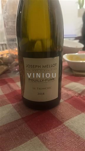 Loiredalen Pouilly-fumé Joseph Mellot Le Troncsec 2018