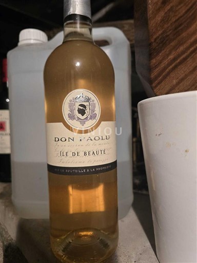 Vina Blanc sec Don Paolu Non millésimé Francija Korzika Otok Lepote IGP